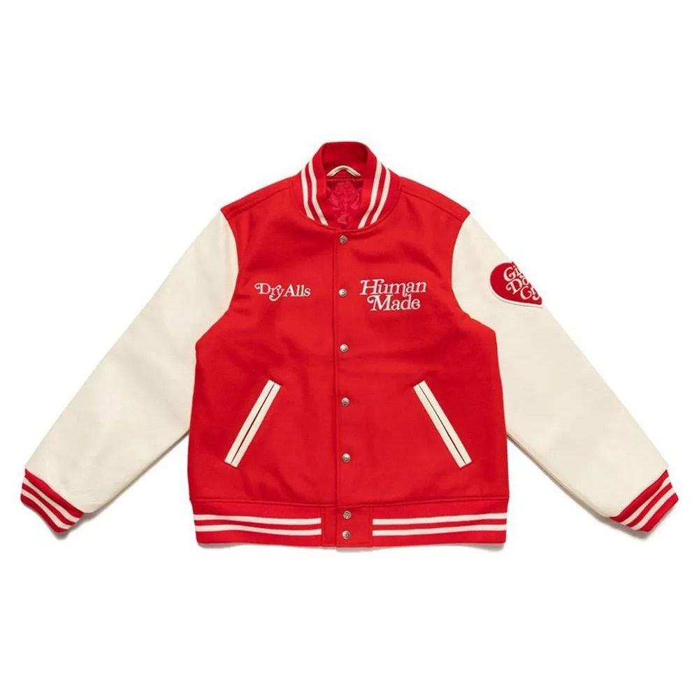 Human Made Girls Don’t Cry Dry Alls Varsity Jacket